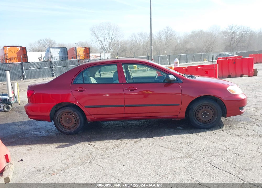 2005 TOYOTA COROLLA CE VIN: 1NXBR32E55Z547480
