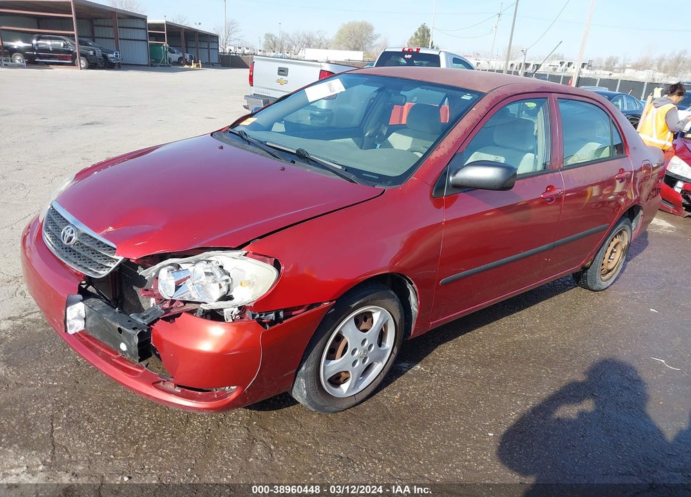 2005 TOYOTA COROLLA CE VIN: 1NXBR32E55Z547480