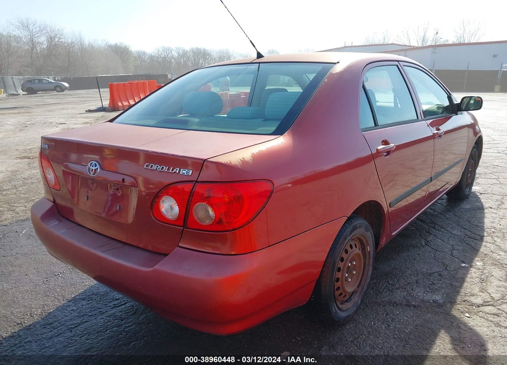 2005 TOYOTA COROLLA CE VIN: 1NXBR32E55Z547480
