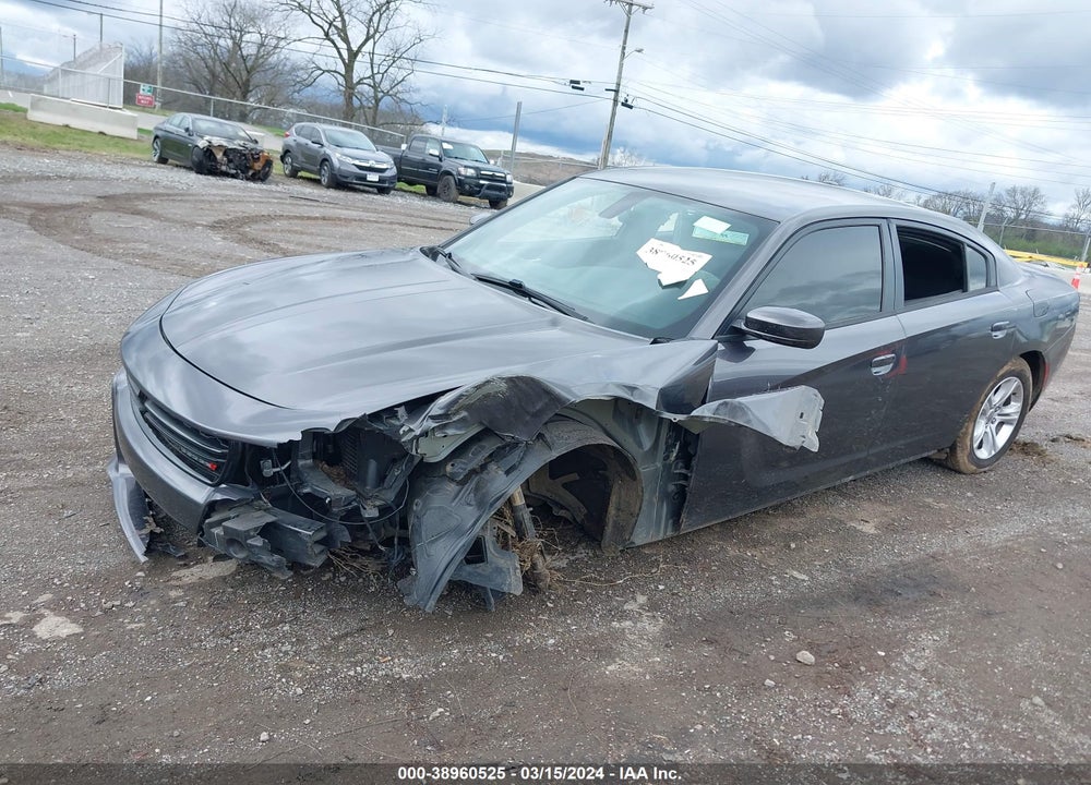 2019 DODGE CHARGER SXT RWD VIN: 2C3CDXBG3KH668219