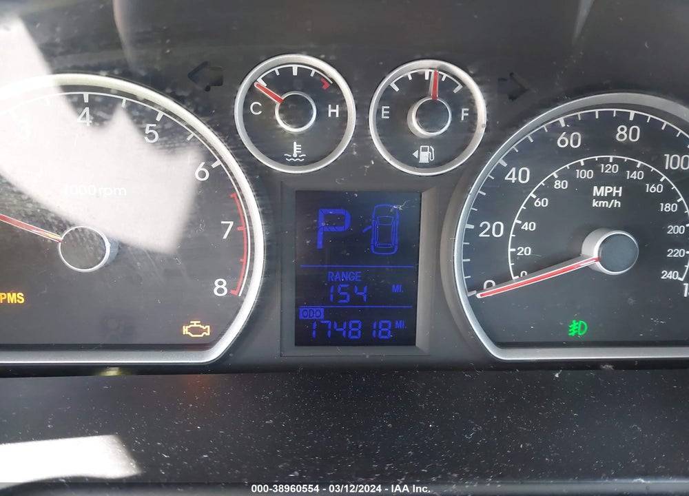 2009 HYUNDAI ELANTRA TOURING VIN: KMHDC86E79U041687