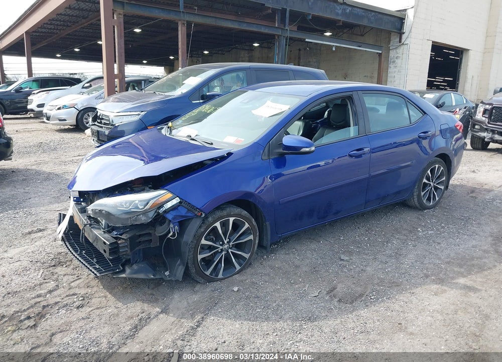 2017 TOYOTA COROLLA SE VIN: 2T1BURHE2HC802603