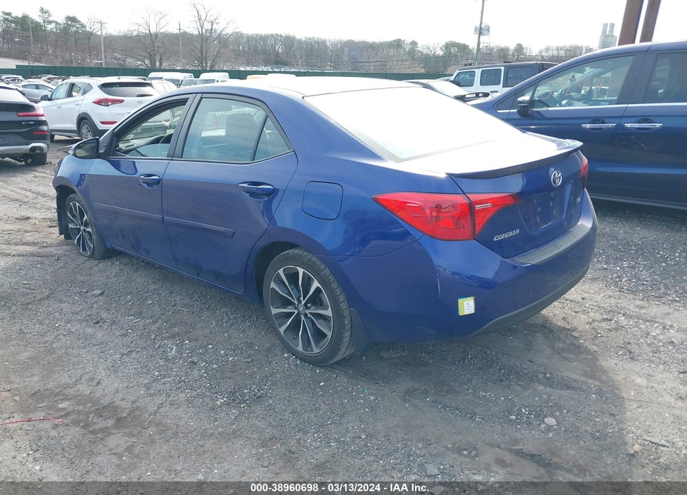 2017 TOYOTA COROLLA SE VIN: 2T1BURHE2HC802603