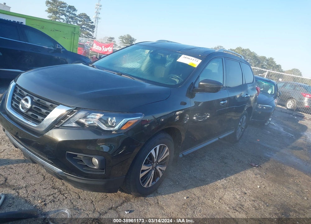 2017 NISSAN PATHFINDER SV VIN: 5N1DR2MM7HC619913