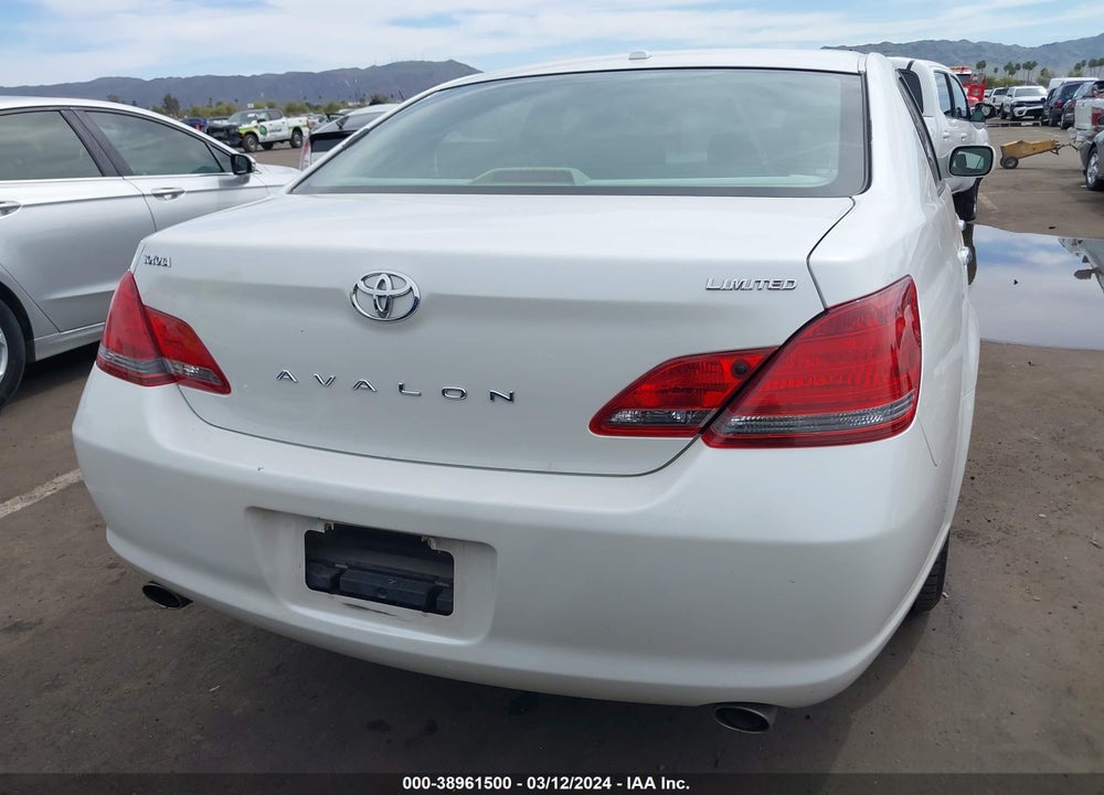 2009 TOYOTA AVALON VIN: 4T1BK36B69U348612