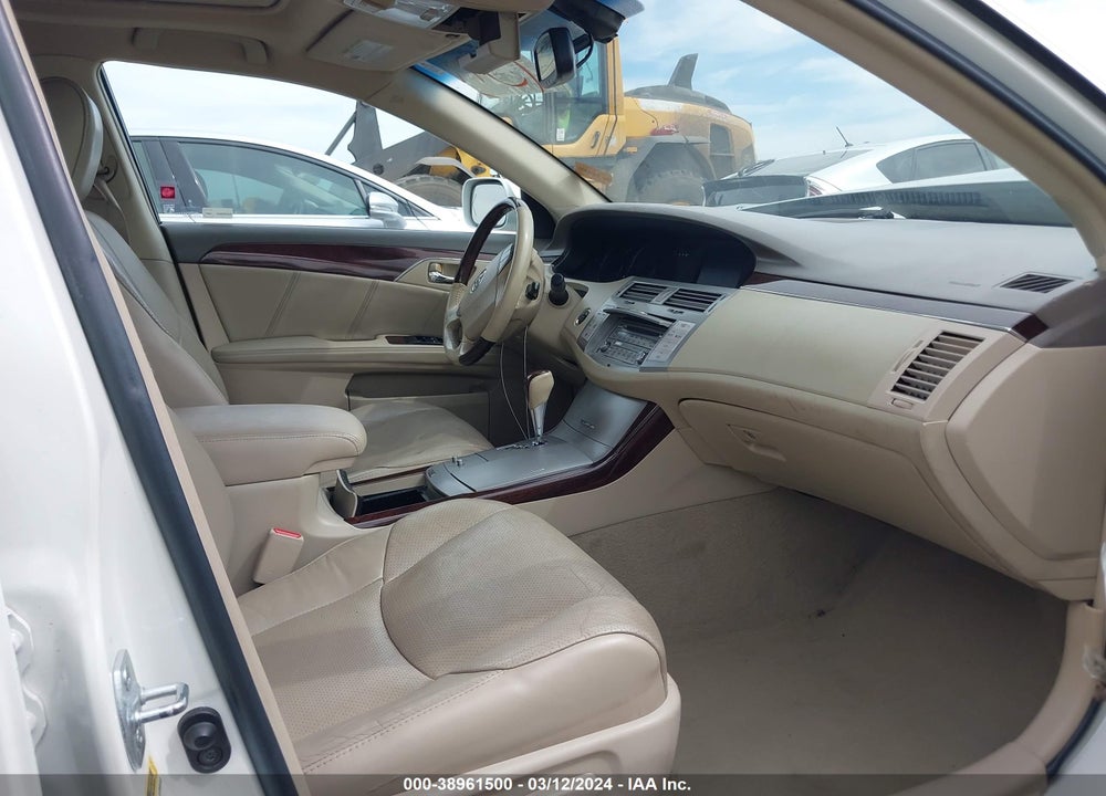 2009 TOYOTA AVALON VIN: 4T1BK36B69U348612