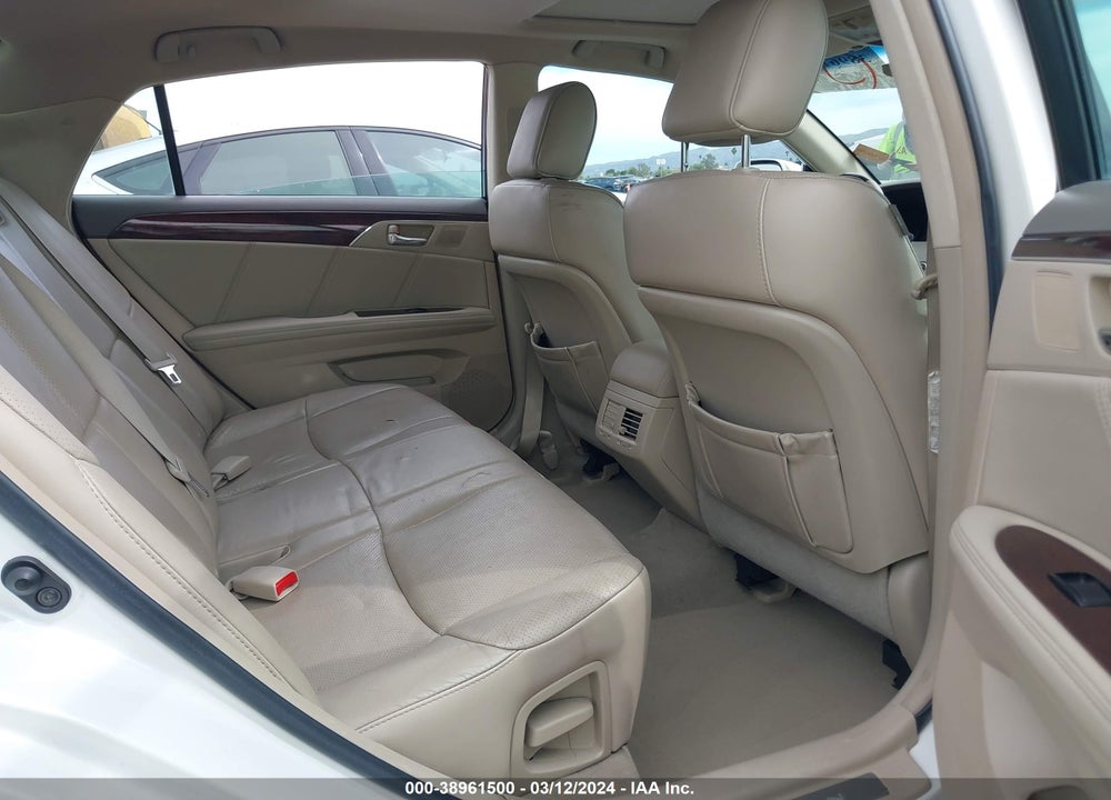 2009 TOYOTA AVALON VIN: 4T1BK36B69U348612
