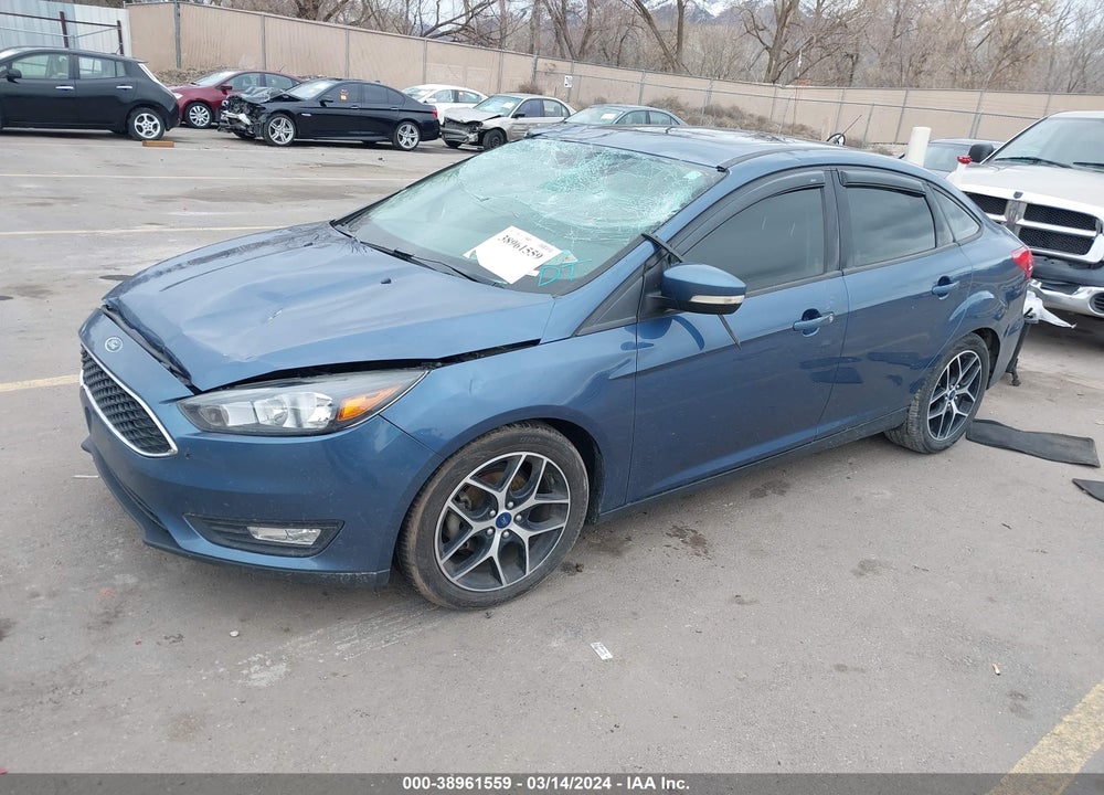 2018 FORD FOCUS SEL VIN: 1FADP3H20JL216098