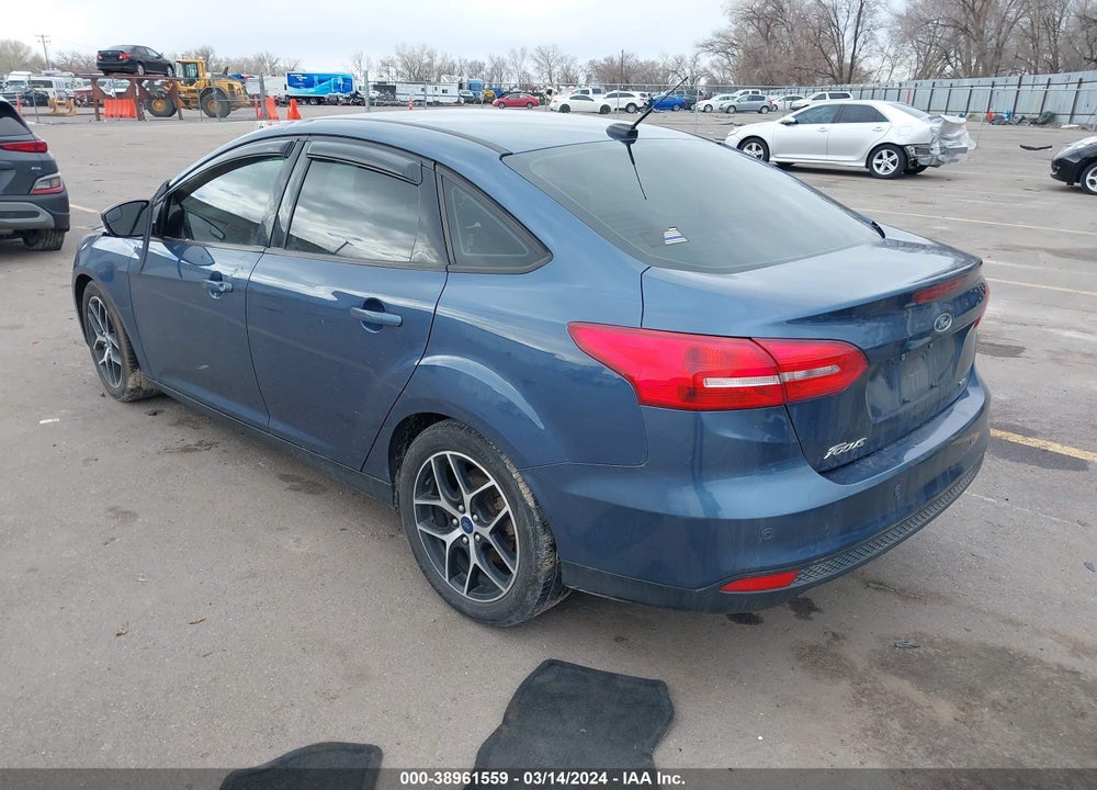 2018 FORD FOCUS SEL VIN: 1FADP3H20JL216098