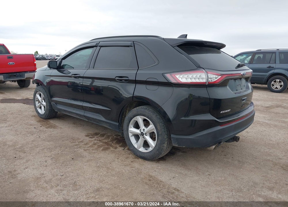 2015 FORD EDGE SE VIN: 2FMTK4G83FBB65084