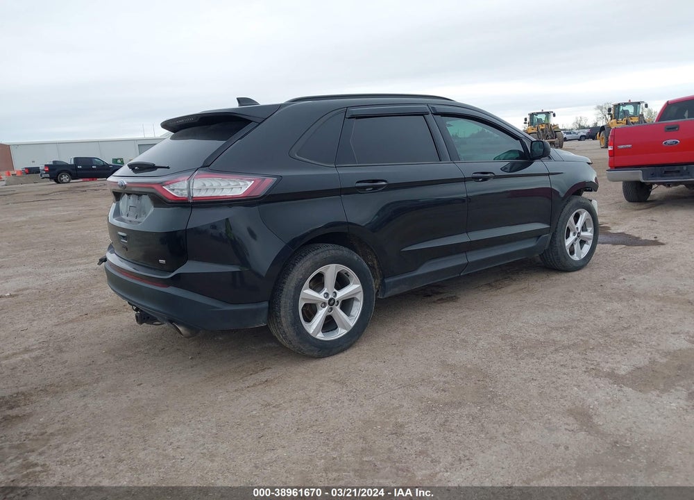 2015 FORD EDGE SE VIN: 2FMTK4G83FBB65084