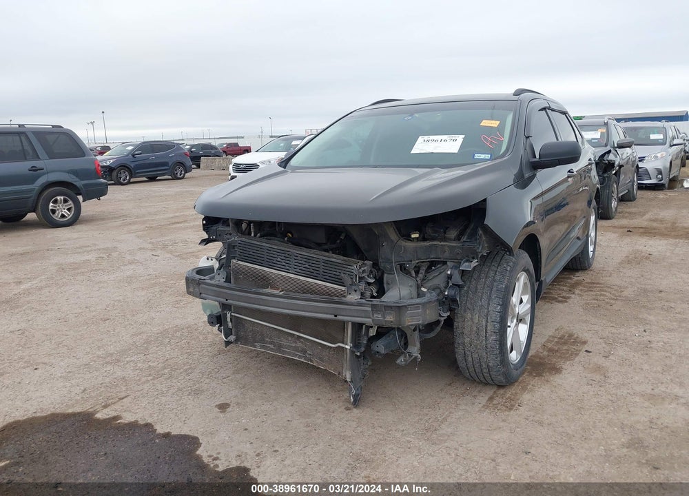2015 FORD EDGE SE VIN: 2FMTK4G83FBB65084