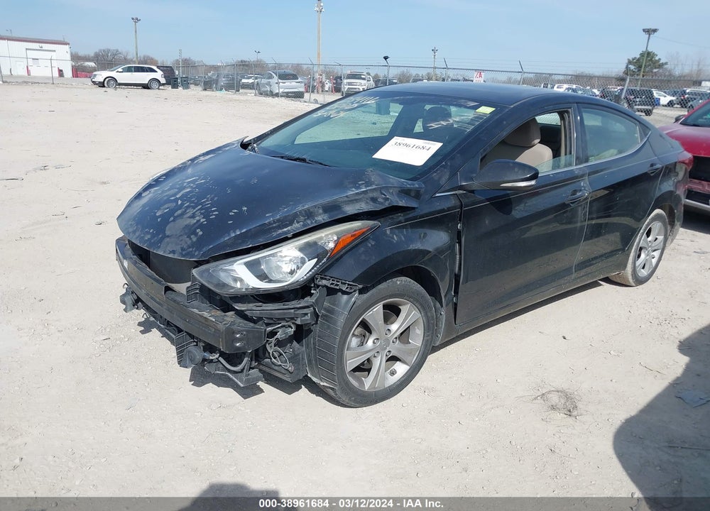 2016 HYUNDAI ELANTRA VALUE EDITION VIN: 5NPDH4AE1GH674229