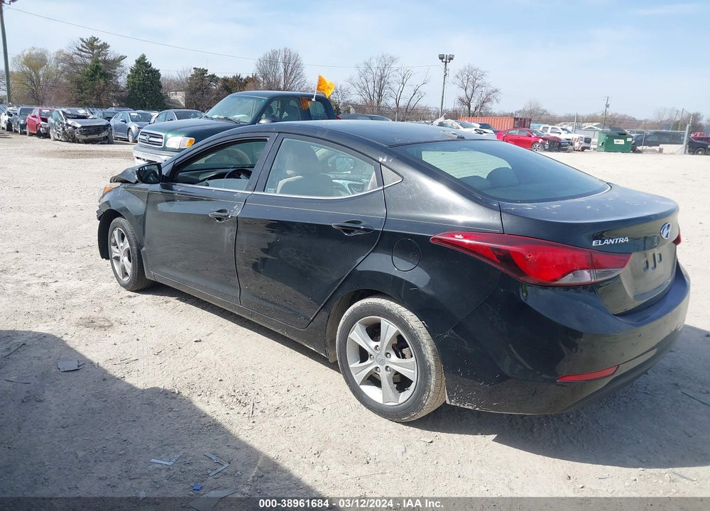 2016 HYUNDAI ELANTRA VALUE EDITION VIN: 5NPDH4AE1GH674229