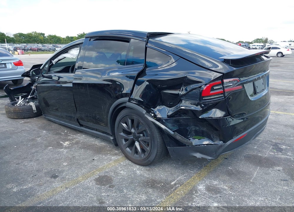 2024 TESLA MODEL X LONG RANGE VIN: 7SAXCBE53RF433108