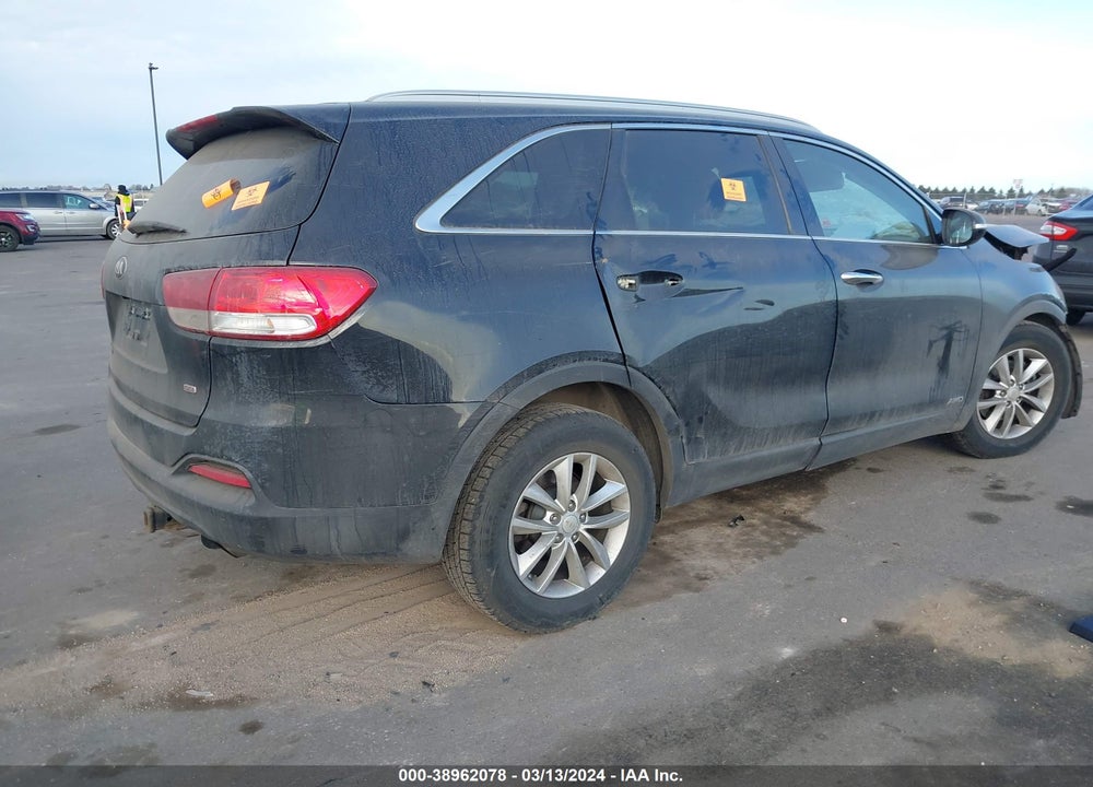 2017 KIA SORENTO 2.4L LX VIN: 5XYPGDA30HG318281
