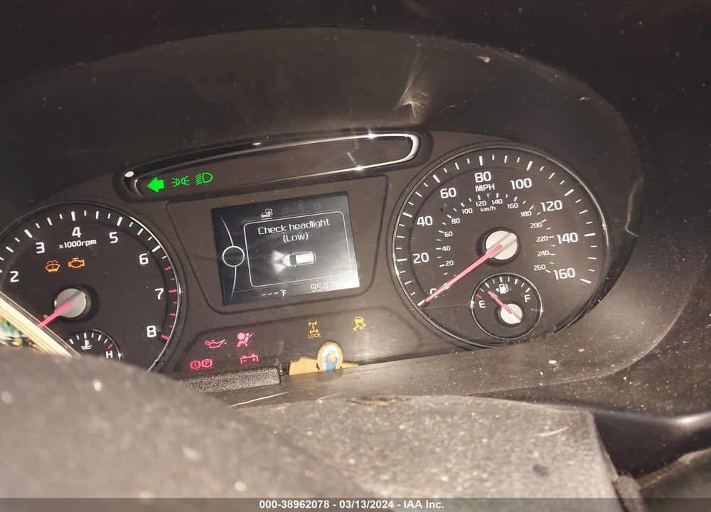 2017 KIA SORENTO 2.4L LX VIN: 5XYPGDA30HG318281