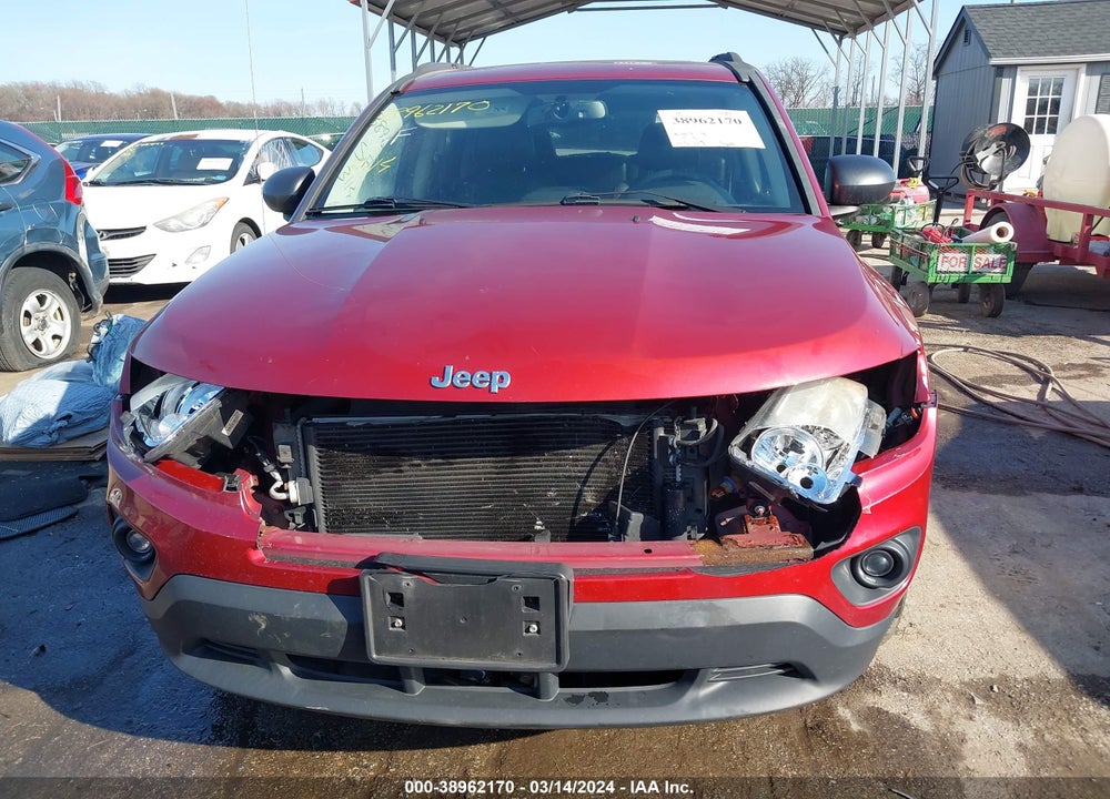2012 JEEP COMPASS LIMITED VIN: 1C4NJDCB8CD620051