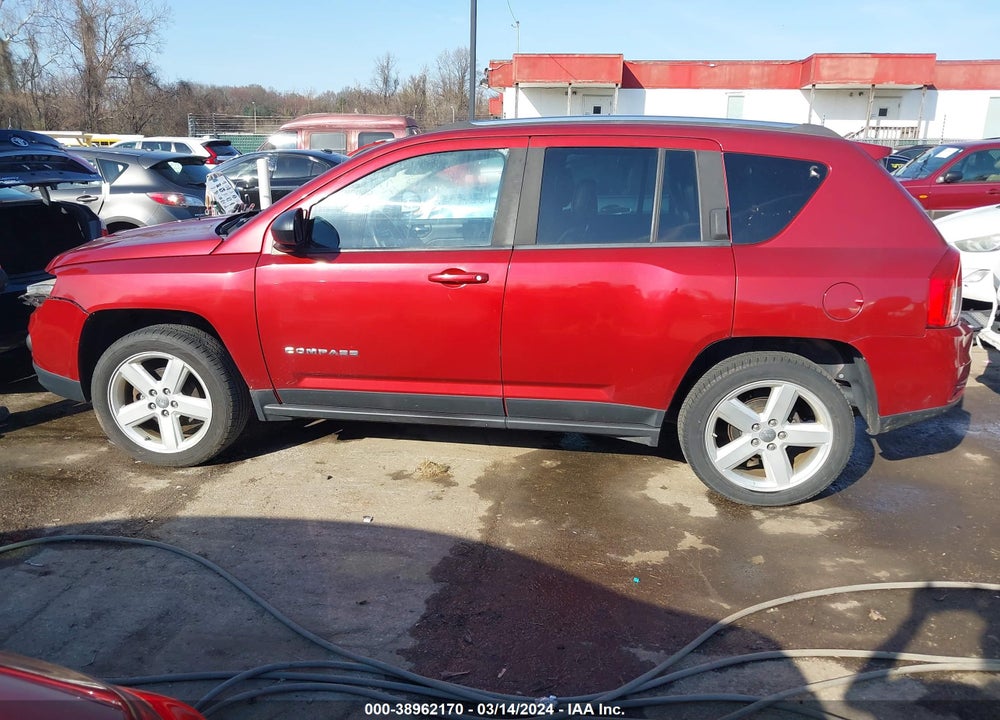 2012 JEEP COMPASS LIMITED VIN: 1C4NJDCB8CD620051