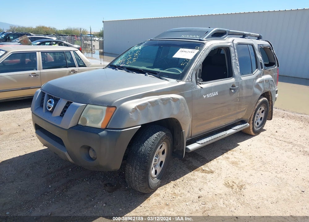 2006 NISSAN XTERRA X VIN: 5N1AN08U26C530308