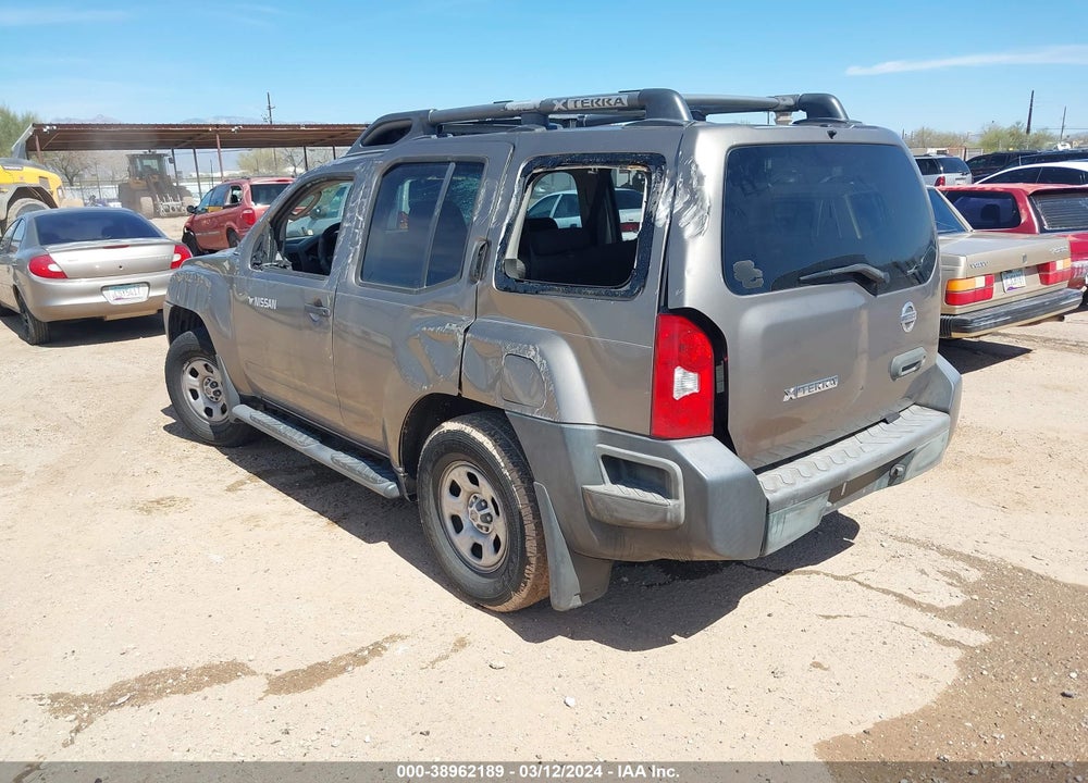 2006 NISSAN XTERRA X VIN: 5N1AN08U26C530308