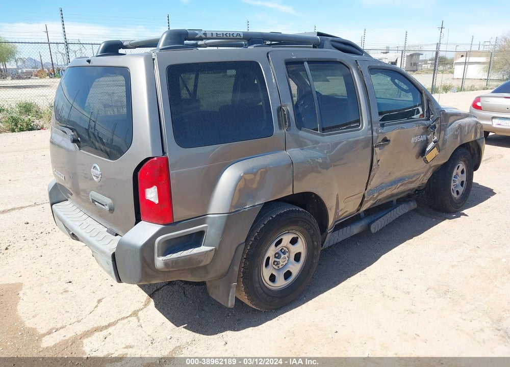 2006 NISSAN XTERRA X VIN: 5N1AN08U26C530308