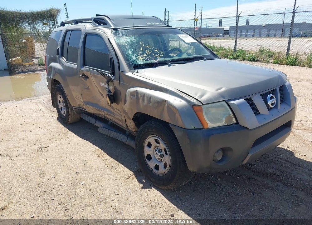 2006 NISSAN XTERRA X VIN: 5N1AN08U26C530308
