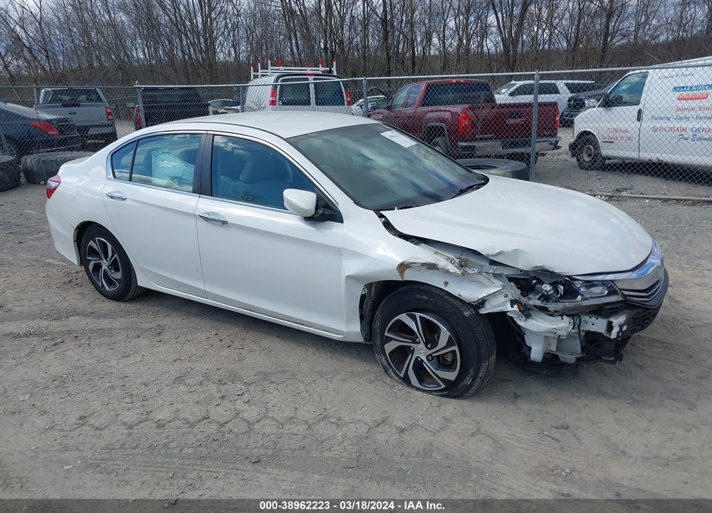 2017 HONDA ACCORD LX VIN: 1HGCR2F3XHA241930