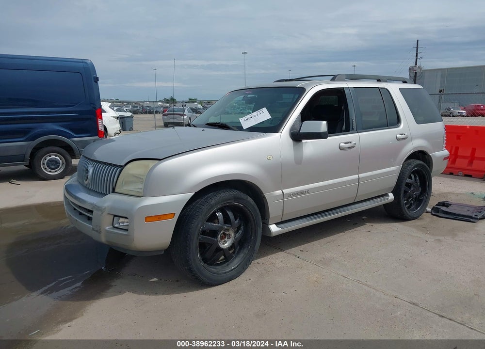 2008 MERCURY MOUNTAINEER VIN: 4M2EU47E38UJ09148