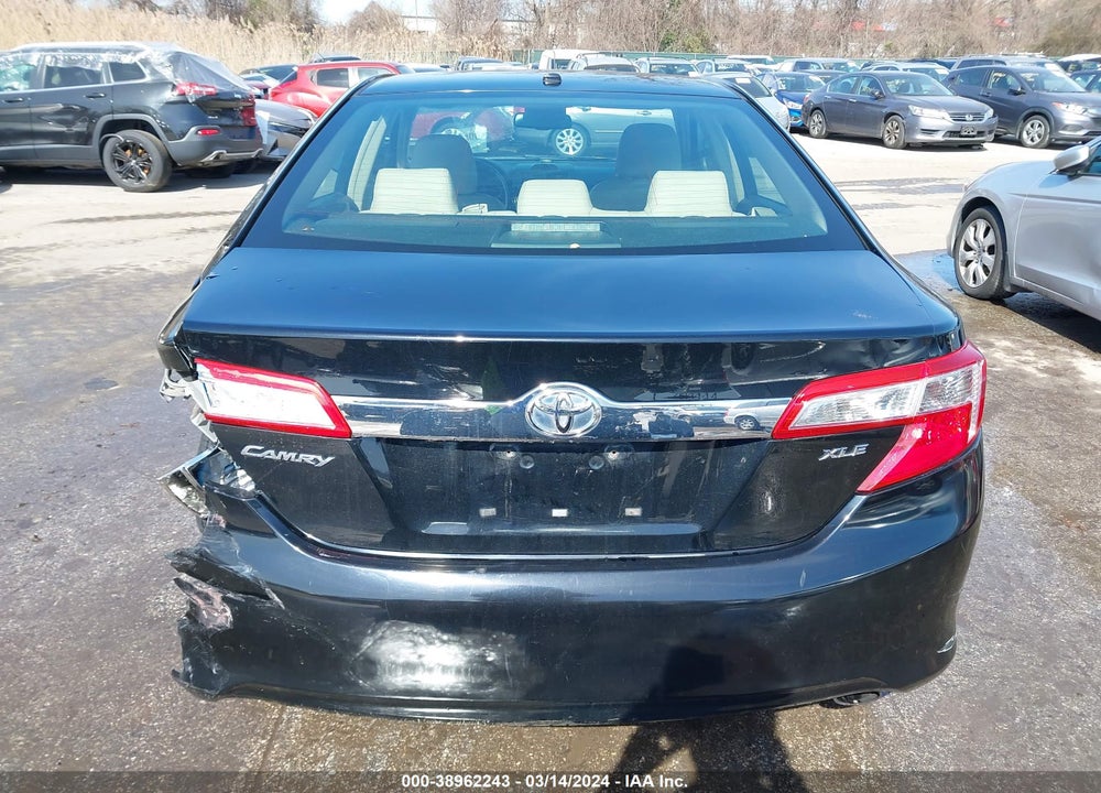 2013 TOYOTA CAMRY XLE VIN: 4T4BF1FK0DR311191