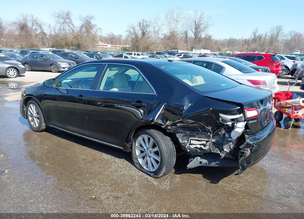 2013 TOYOTA CAMRY XLE VIN: 4T4BF1FK0DR311191