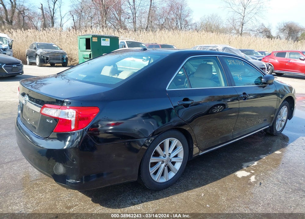 2013 TOYOTA CAMRY XLE VIN: 4T4BF1FK0DR311191