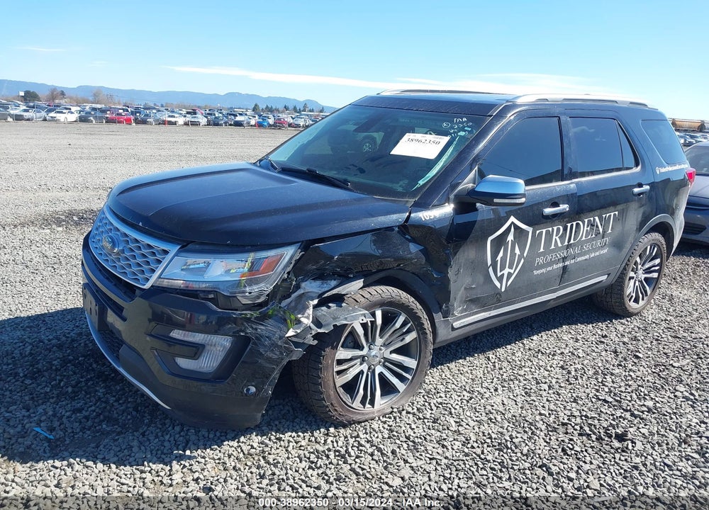2017 FORD EXPLORER PLATINUM VIN: 1FM5K8HT0HGB91575