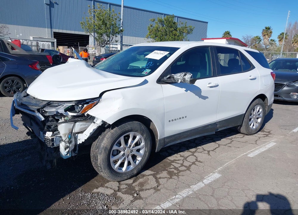 2020 CHEVROLET EQUINOX FWD LS VIN: 3GNAXHEV8LS700517