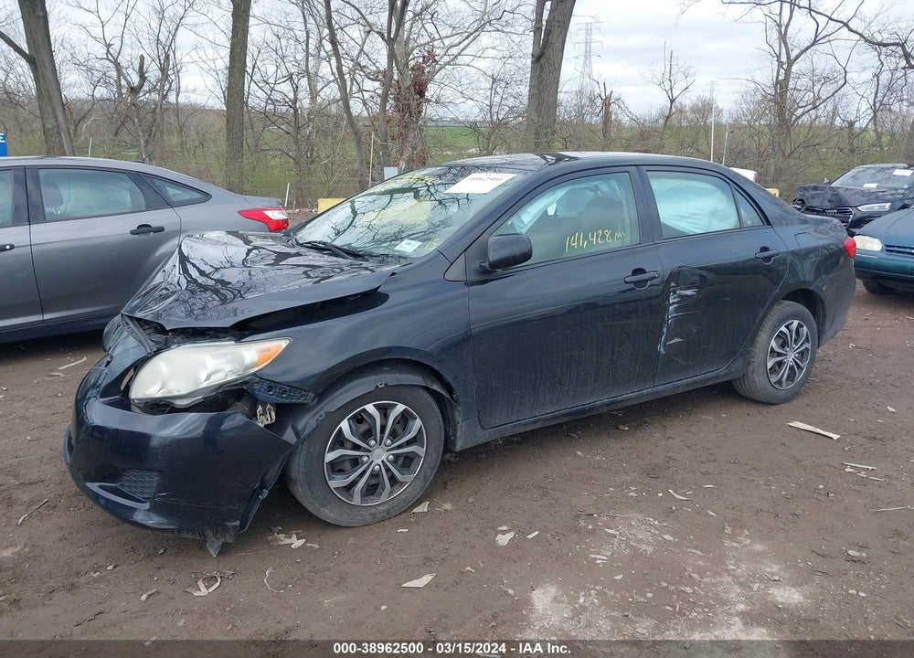 2009 TOYOTA COROLLA LE VIN: 1NXBU40E59Z087248