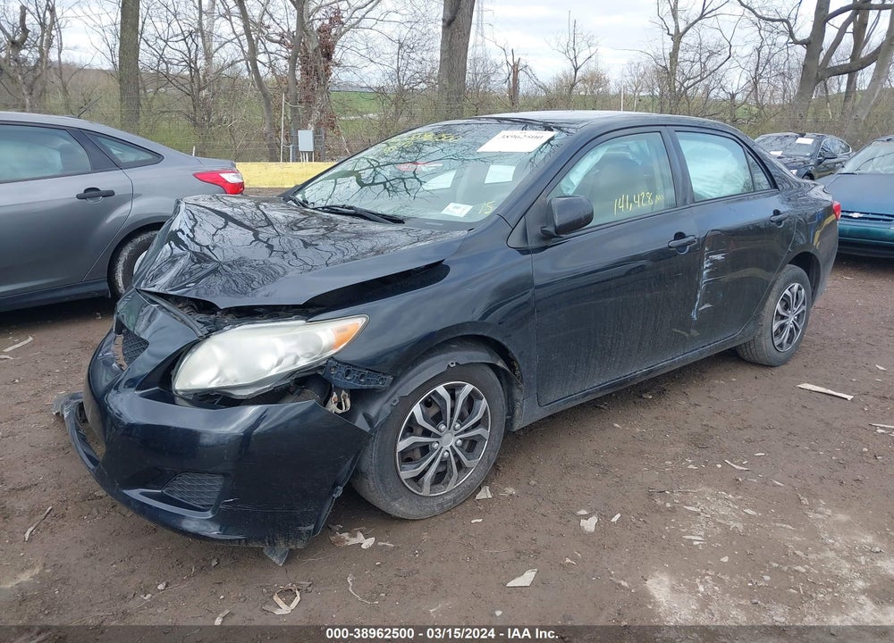 2009 TOYOTA COROLLA LE VIN: 1NXBU40E59Z087248