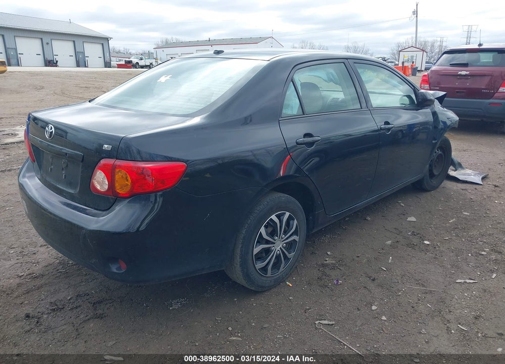 2009 TOYOTA COROLLA LE VIN: 1NXBU40E59Z087248