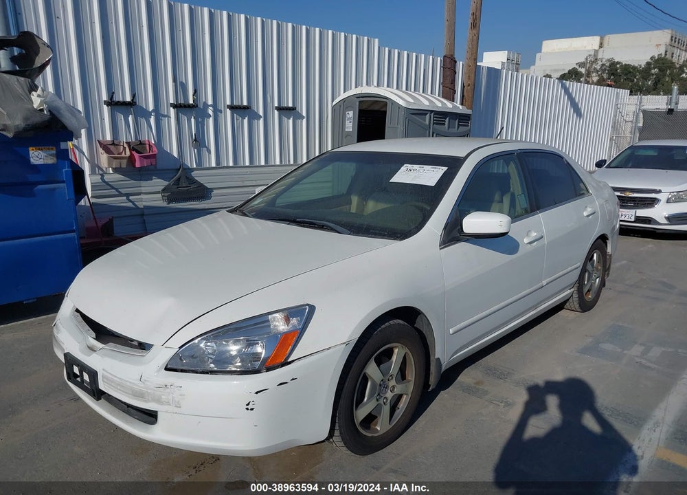 2005 HONDA ACCORD HYBRID IMA VIN: JHMCN364X5C002160