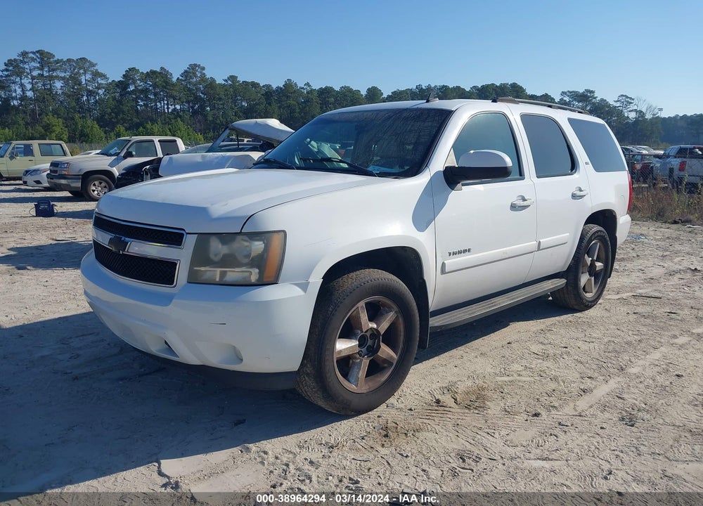 2007 CHEVROLET TAHOE LTZ VIN: 1GNFK13007R183564