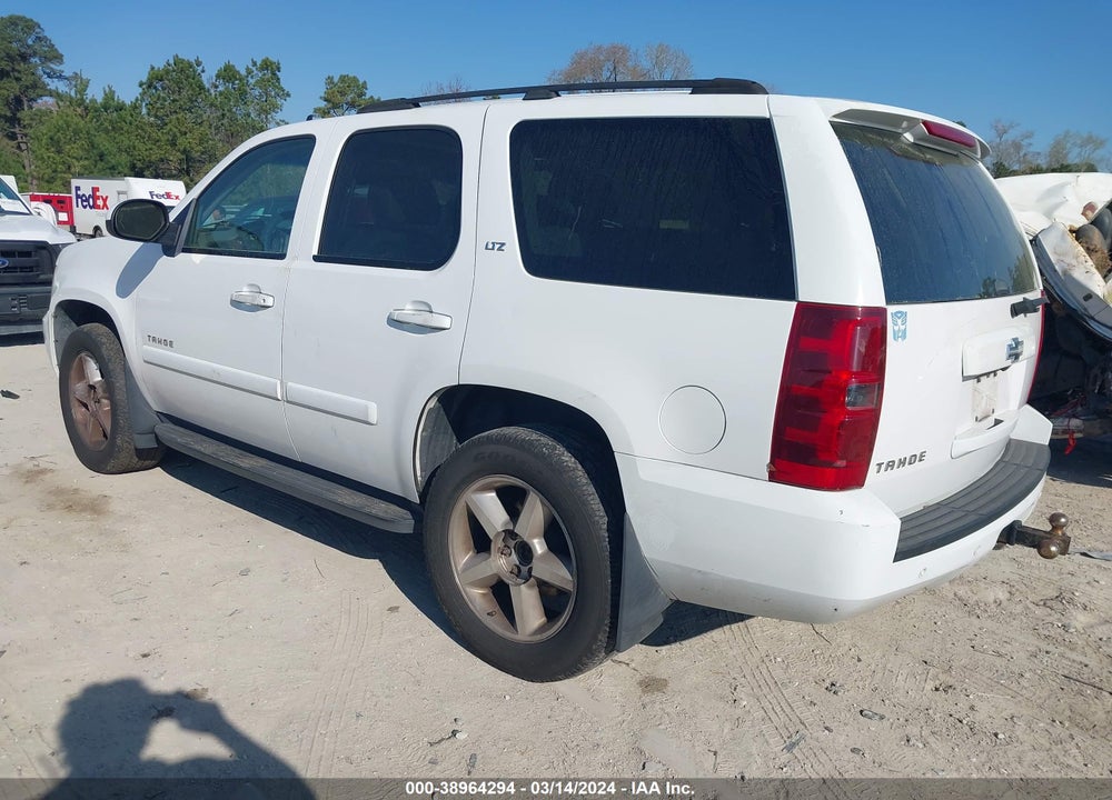 2007 CHEVROLET TAHOE LTZ VIN: 1GNFK13007R183564