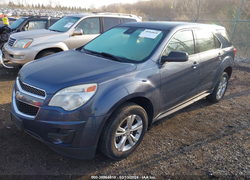 2013 CHEVROLET EQUINOX LS VIN: 2GNALBEK9D6203992
