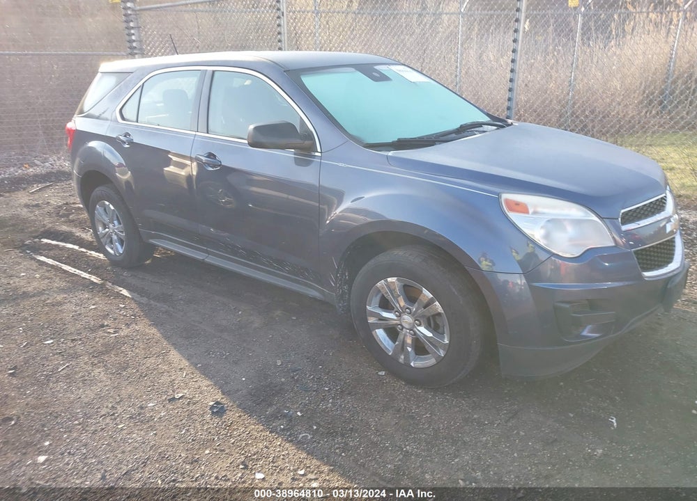 2013 CHEVROLET EQUINOX LS VIN: 2GNALBEK9D6203992