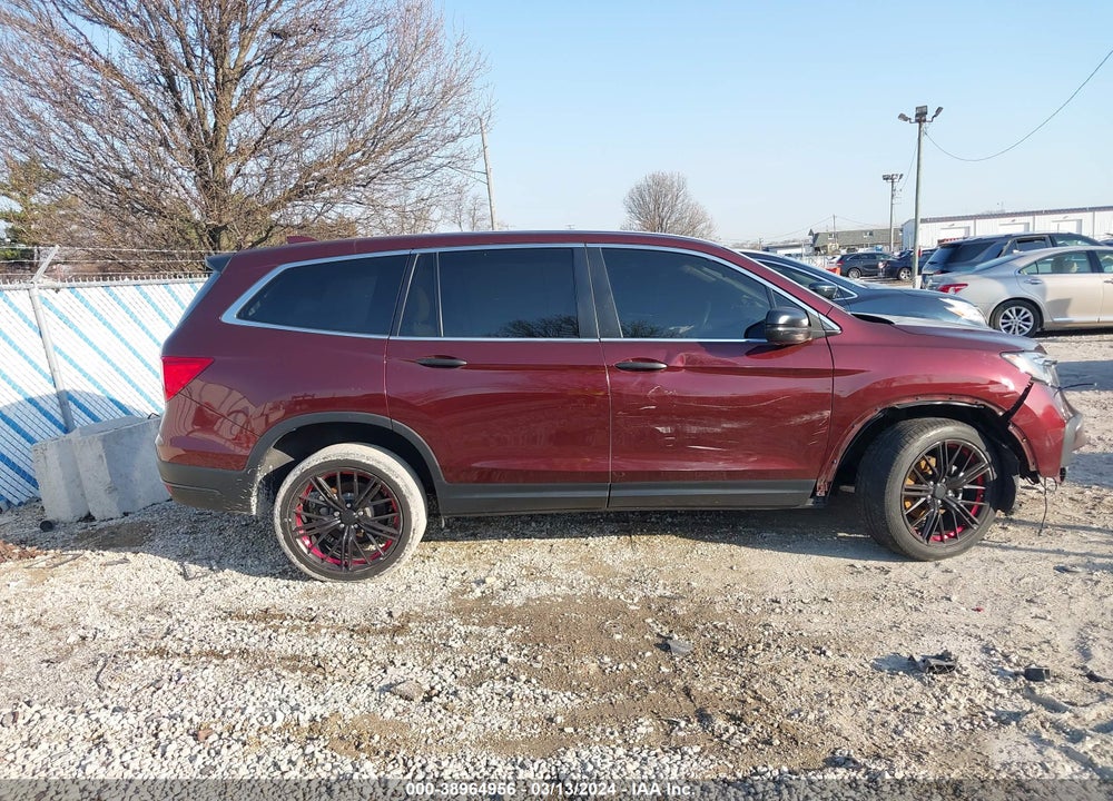 2019 HONDA PILOT LX VIN: 5FNYF6H15KB031041