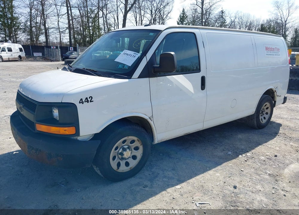 2014 CHEVROLET EXPRESS 1500 VIN: 1GCSGAFXXE1110974