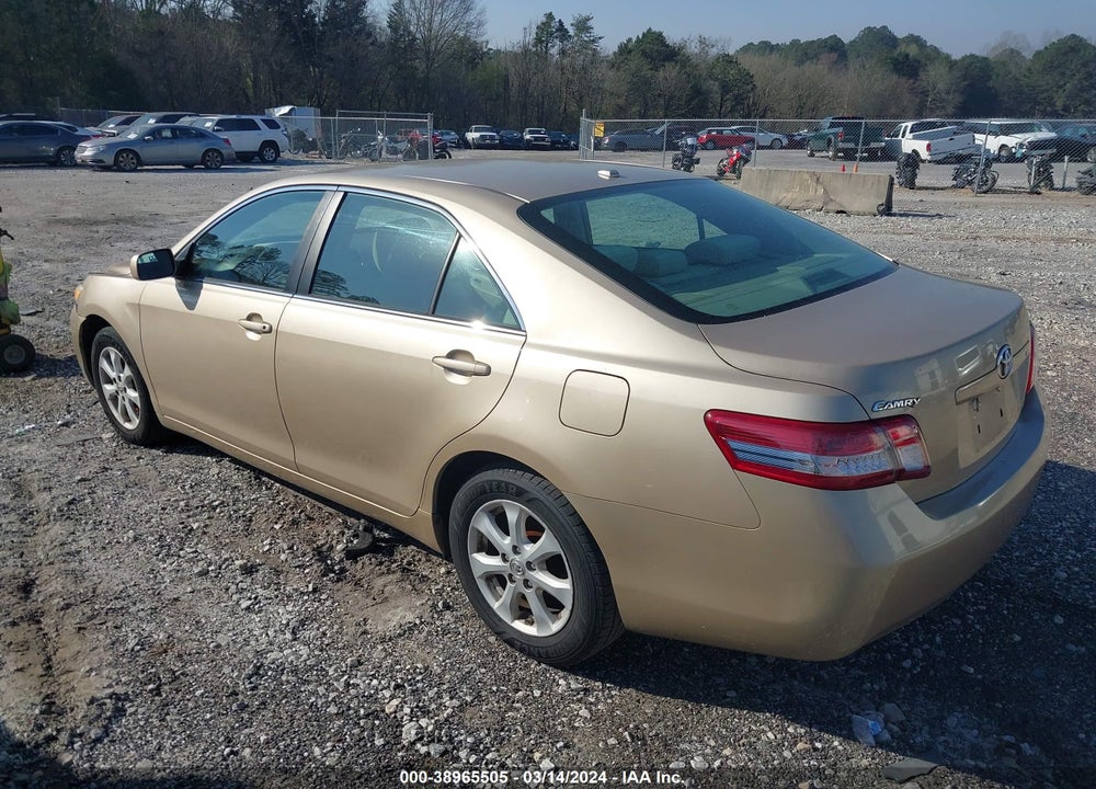 2011 TOYOTA CAMRY LE/SE/XLE VIN: 4T1BF3EKXBU594316