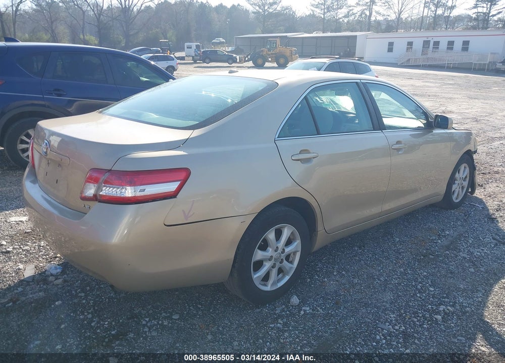 2011 TOYOTA CAMRY LE/SE/XLE VIN: 4T1BF3EKXBU594316