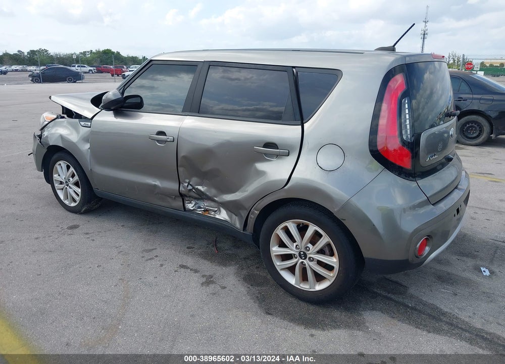2018 KIA SOUL VIN: KNDJP3A54J7576243