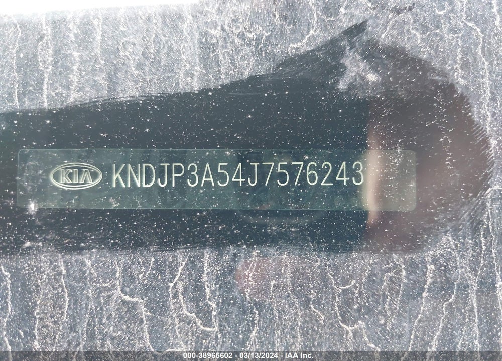 2018 KIA SOUL VIN: KNDJP3A54J7576243