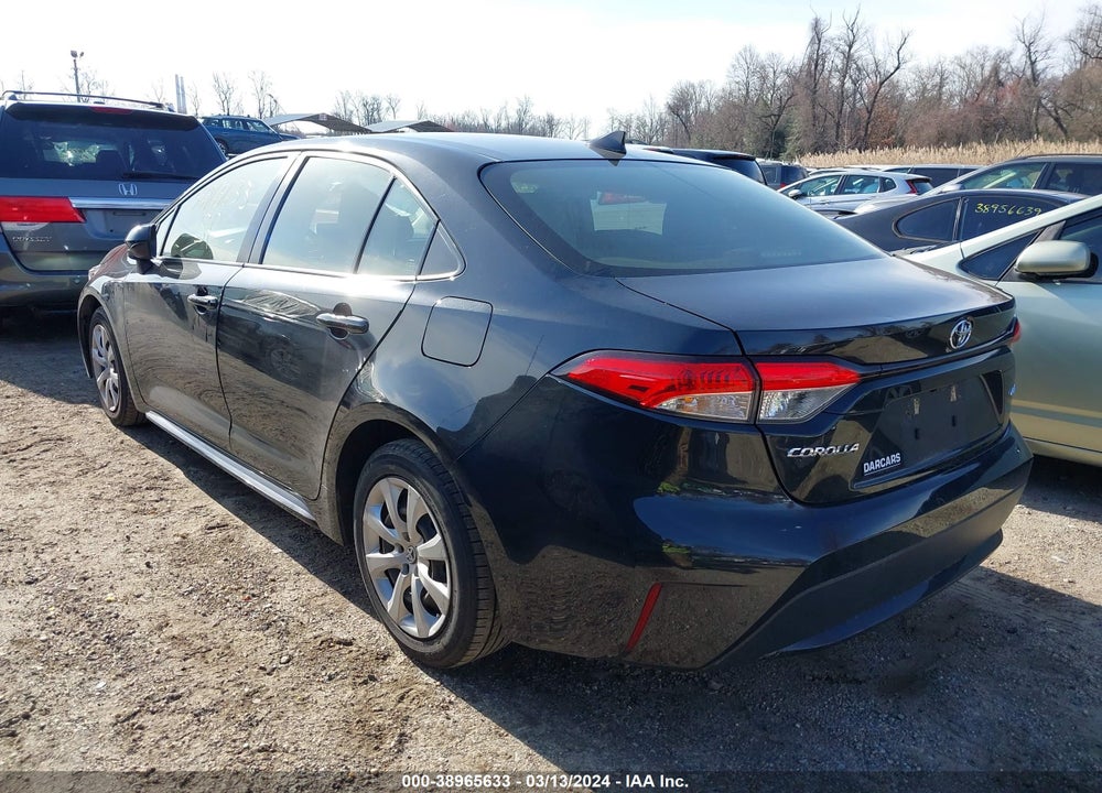 2021 TOYOTA COROLLA LE VIN: JTDEPMAE6MJ184086