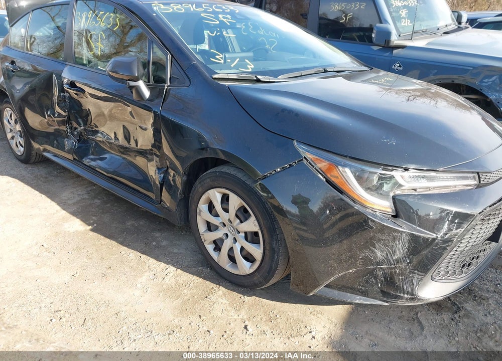 2021 TOYOTA COROLLA LE VIN: JTDEPMAE6MJ184086